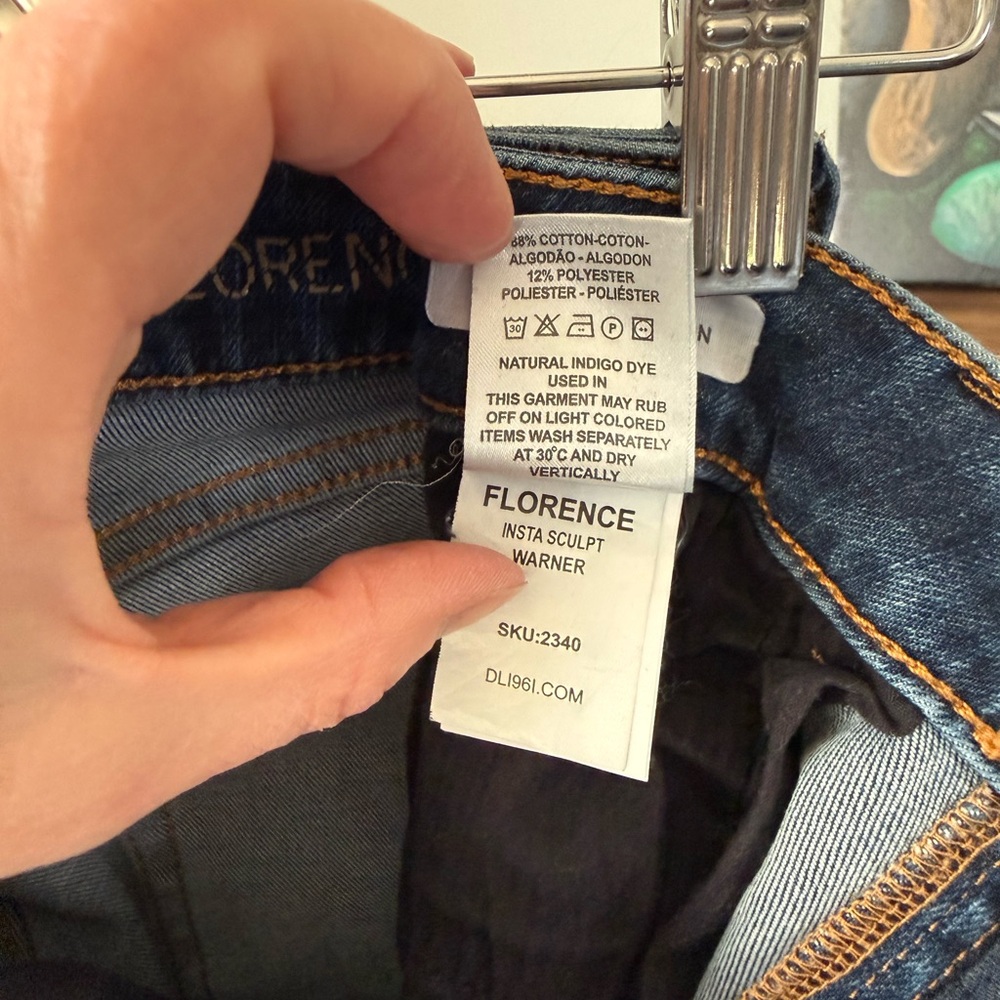 DL1961 Women’s-Florence Vintage Skinny Leg Look‎ Jeans in Indigo-Softfemcore - Picture 6 of 9